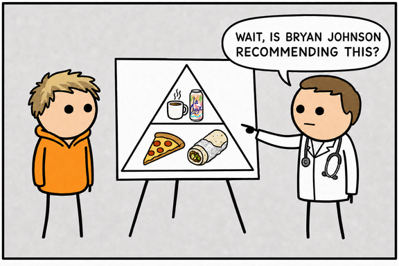 Comic strip: A Balanced Diet
