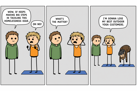 Comic strip: Big Steps