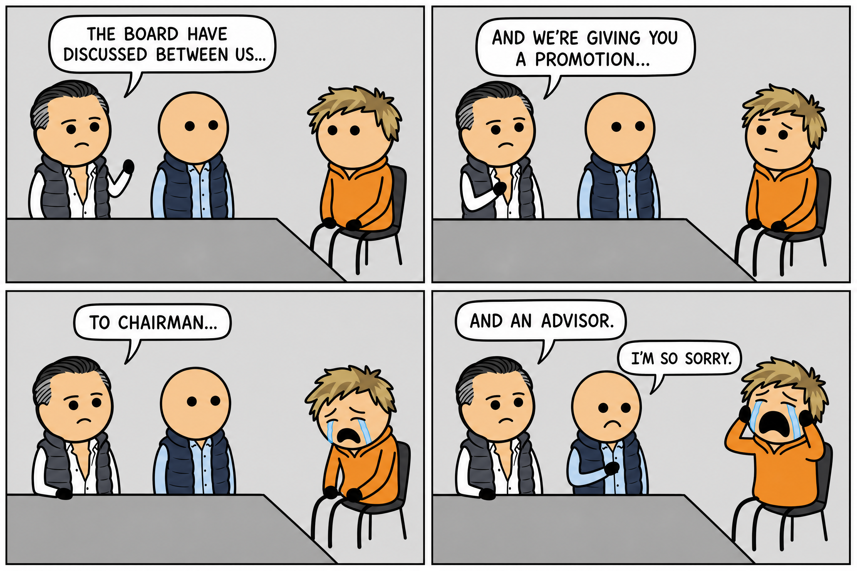 Comic strip: The Promotion