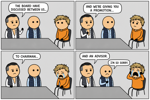 Comic strip: The Promotion