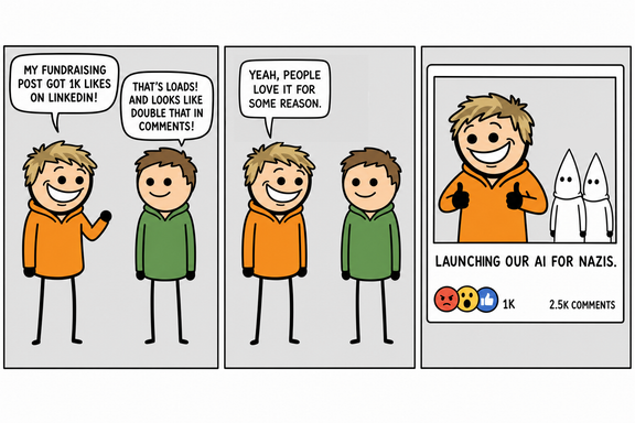 Comic strip: Engagement