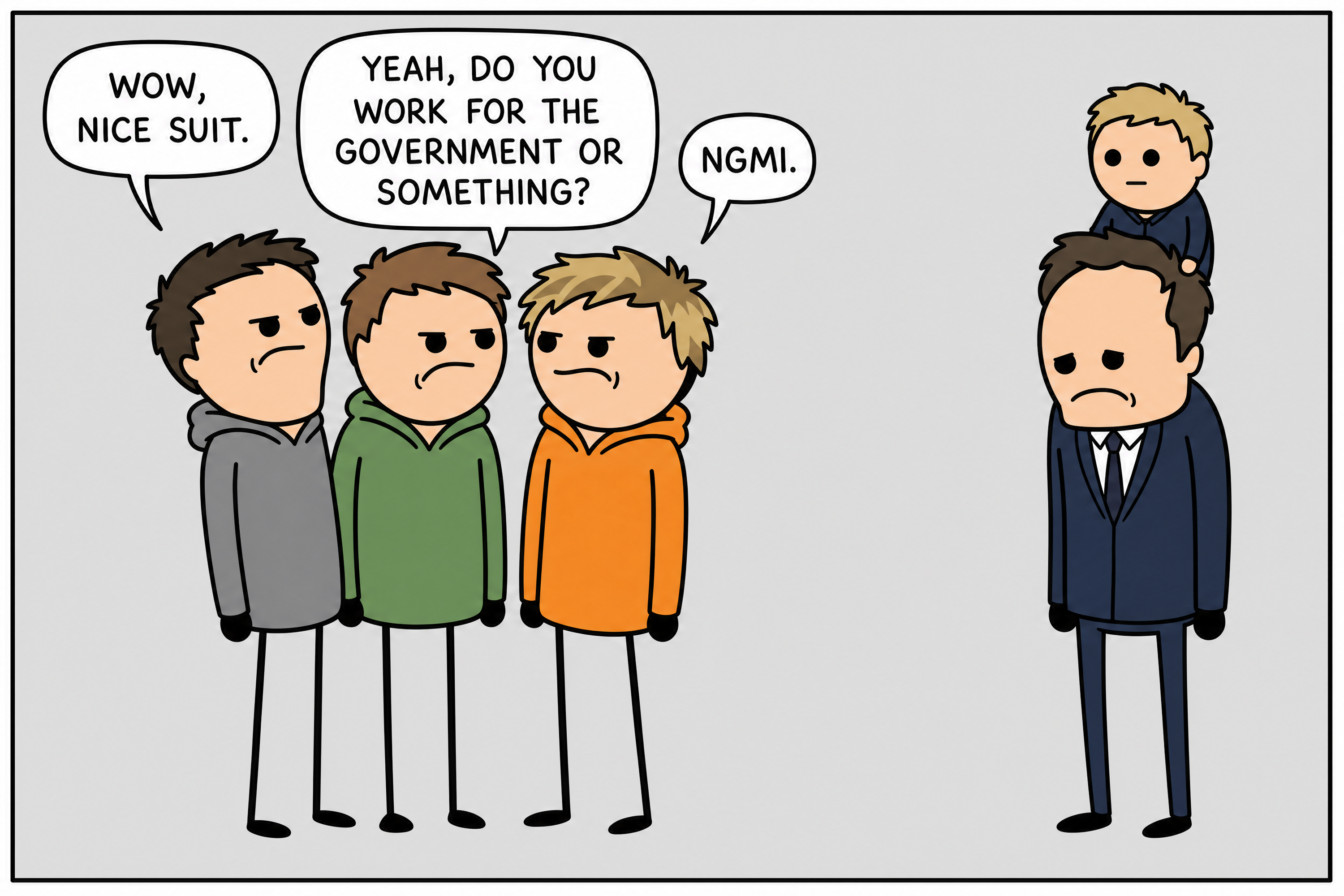 Comic strip: Dress Code